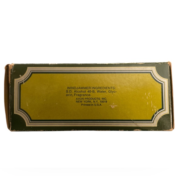 1970's Vintage AVON BIG MACK WINDJAMMER AFTER SHAVE
6 FL OZ - Picture 8 of 10